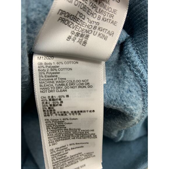 Marmot Womens Mountain Works Blue Crewneck Sweatshirt Size M - Picture 4 of 6